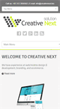 Mobile Screenshot of creativenext.biz